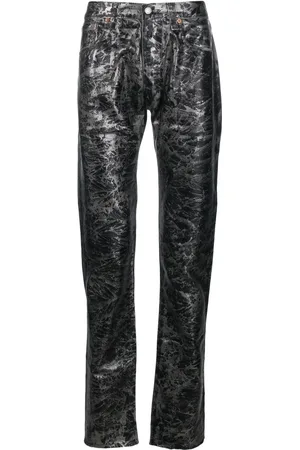 GALLERY DEPT. Jeans dritti con stampa