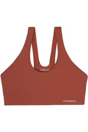 Sporty & Rich Reggiseno sportivo N.03 con stampa