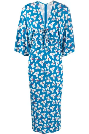 Diane von Furstenberg Abito midi a fiori