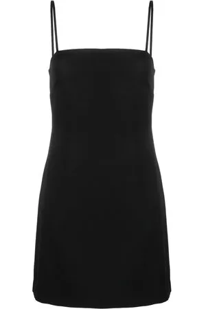 P.a.r.o.s.h. Donna Vestiti sexy - Abito corto con spalline sottili - Nero