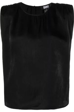 DKNY Donna Tank top - Canotta smanicata girocollo - Nero