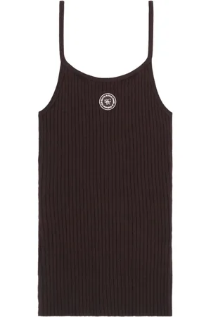 Sporty & Rich Canotta a coste con applicazione
