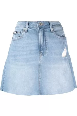 DKNY Donna Minigonne - Minigonna denim - Blu