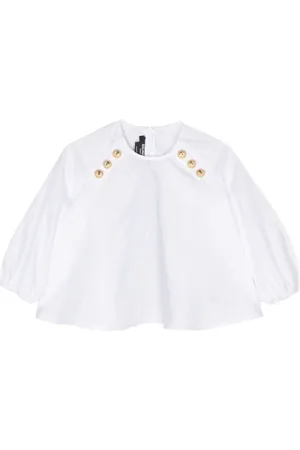 Balmain Blusa con bottoni decorativi