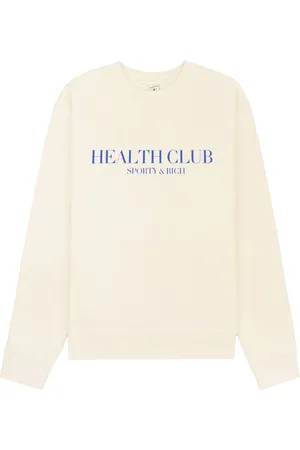 Sporty & Rich Felpa Stay Hydrated Health Club