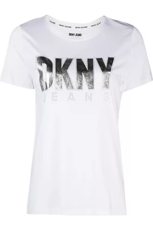 DKNY Donna T-shirt - T-shirt con logo - Bianco
