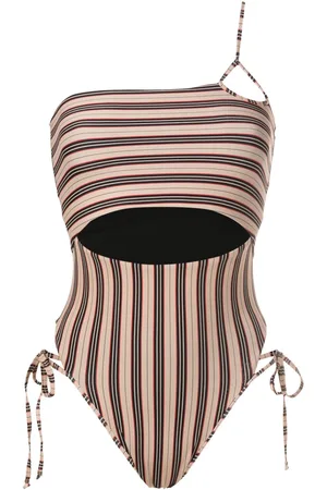 AMIR SLAMA Costume intero monospalla con cut-out
