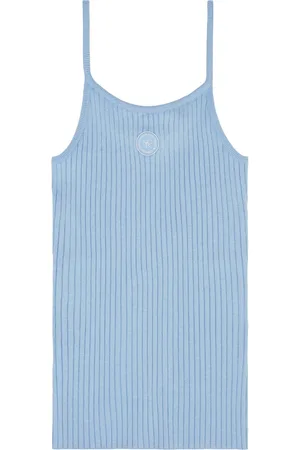 Sporty & Rich Top a coste con applicazione