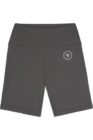 Sporty & Rich Shorts biker con stampa