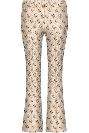 Giambattista Valli Pantaloni crop a fiori
