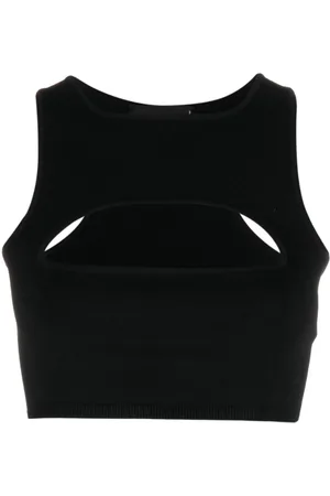 Dsquared2 Top crop con dettaglio cut-out