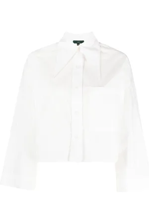 JEJIA Camicia crop a righe
