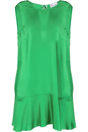 RED Valentino Abito corto smanicato con ruches