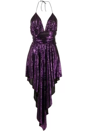 ALEXANDRE VAUTHIER Donna Vestiti asimmetrici - Abito asimmetrico - Viola
