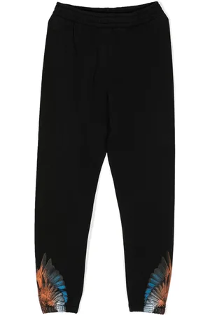 MARCELO BURLON Pantaloni sportivi con stampa Wings