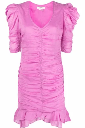 Marant Etoile Abito corto Sireny con ruches