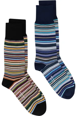 Paul Smith Set due paia di calzini a righe