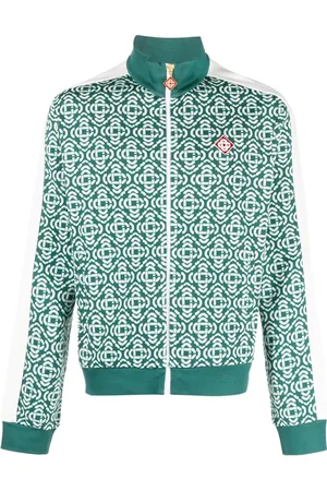 Casablanca Cardigan con monogramma jacquard