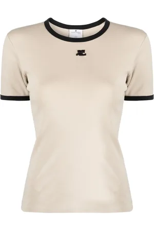 Courrèges T-shirt con applicazione