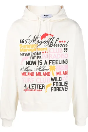 Msgm Felpa con cappuccio