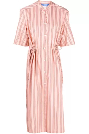 Paul Smith Donna Vestiti midi - Chemisier midi a righe - Rosa