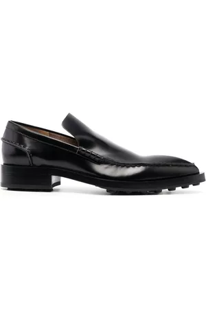 Jil Sander Donna Scarpe stringate e mocassini - Mocassini a punta in pelle - Nero
