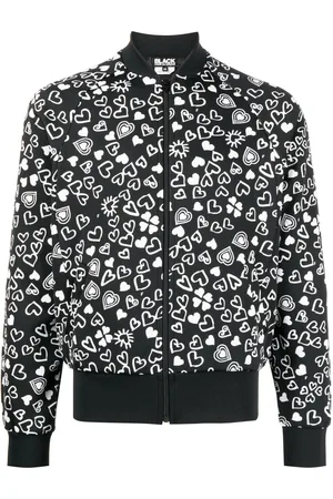 Comme des Garçons Bomber con stampa