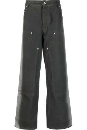 Heron Preston Jeans a gamba ampia