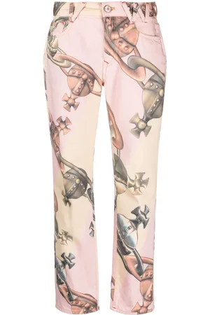 Vivienne Westwood Jeans Harris con stampa