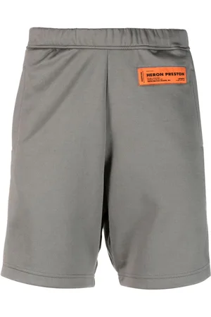 Heron Preston Shorts sportivi con applicazione