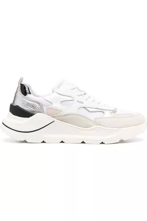 D.A.T.E. Donna Sneakers chunky - Sneakers chunky con inserti - Bianco