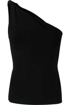 GALVAN Top monospalla smanicato