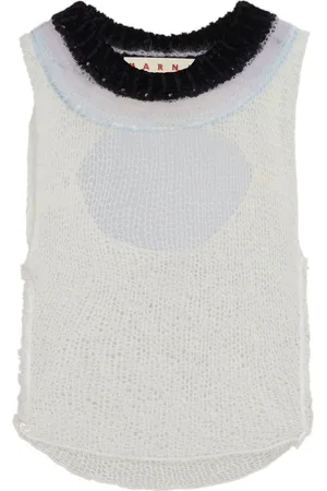 Marni Top in maglia con apertura sul retro