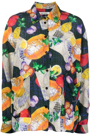 HENRIK VIBSKOV Camicia con stampa grafica