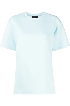 Cynthia Rowley T-shirt con maniche a spalla bassa