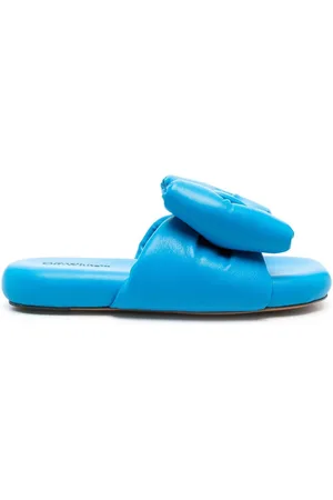 OFF-WHITE Sandali con fiocco in pelle