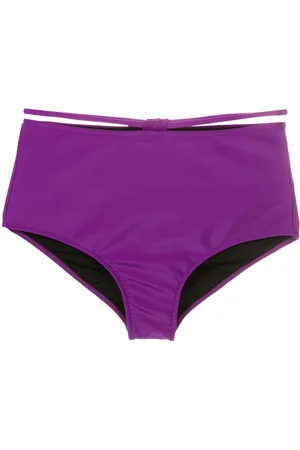 Gloria Coelho Bikini senza spalline a vita alta