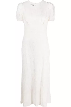 Baum und Pferdgarten Donna Vestiti con maniche a sbuffo - Abito con maniche a palloncino Avigail - Bianco