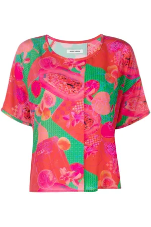 HENRIK VIBSKOV Blusa con stampa astratta