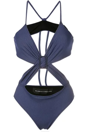 Gloria Coelho Costume intero con inserti