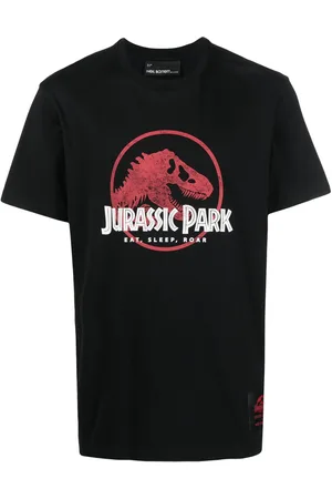Neil Barrett T-shirt Jurassic Park con stampa