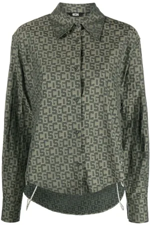 GCDS Camicia con monogramma