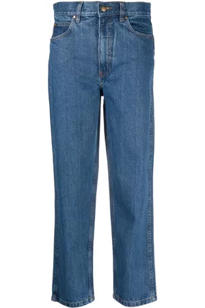 Barbour Donna Jeans - Jeans con applicazione crop - Blu