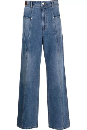 Andersson Bell Uomo Jeans - Jeans Sierra a gamba ampia - Blu