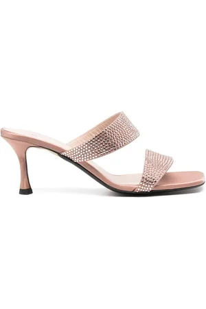 Nº21 Mules con paillettes 70mm