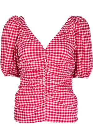 Ganni Blusa con scollo a V