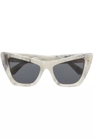 OFF-WHITE Donna Occhiali da sole cat eye - Occhiali da sole Edvard cat-eye - Grigio