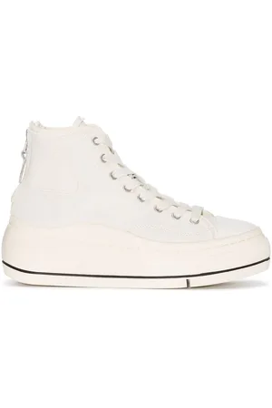R13 Sneakers alte con suola rialzata