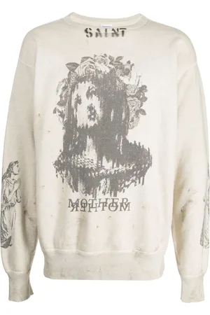 SAINT MXXXXXX Felpa con stampa grafica