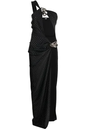 GCDS Abito lungo Bling con catena